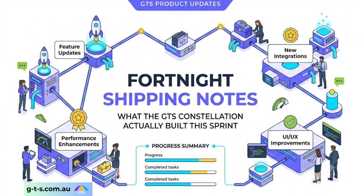 Fortnight Shipping Notes: What the GTS Constellation Actually Built This Sprint